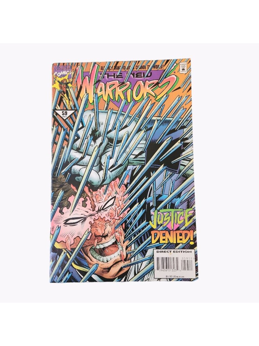 Marvel The New Warriors #59 1995 Comic Book Collector Bagged Boarded